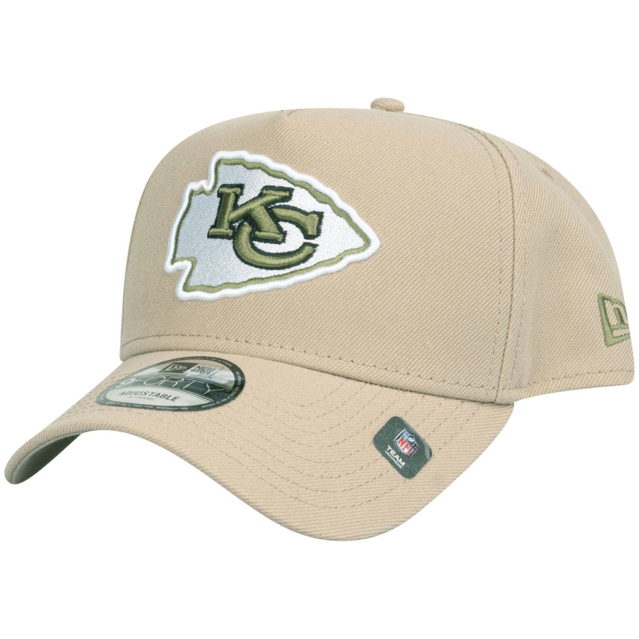 New Era 9Forty A-Frame Cap - Kansas City Chiefs camel beige