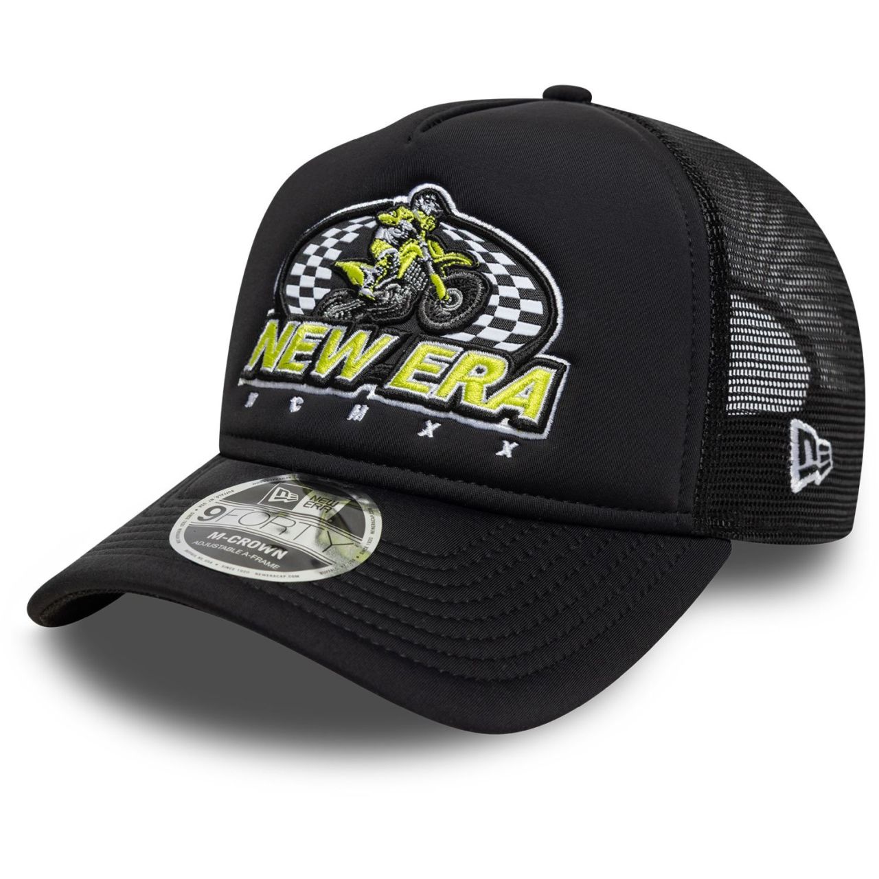 New Era A-Frame Mesh Trucker Cap - FOAM Motorsport Racing
