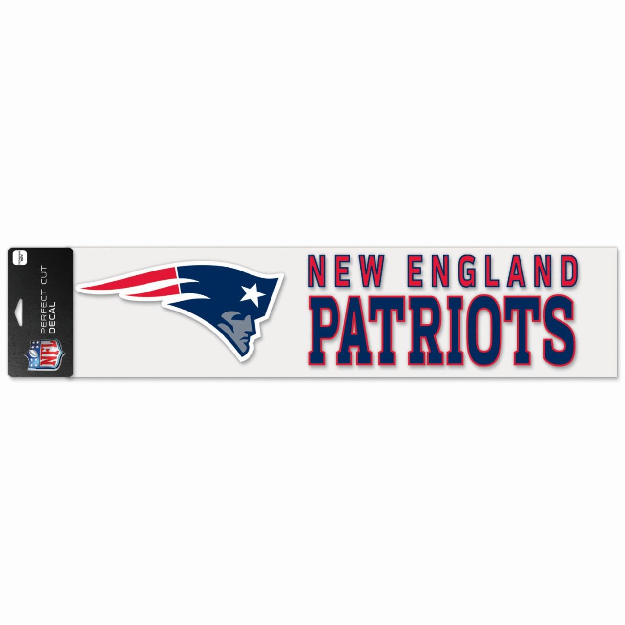 NFL Perfect Cut XXL Aufkleber 10x40cm New England Patriots