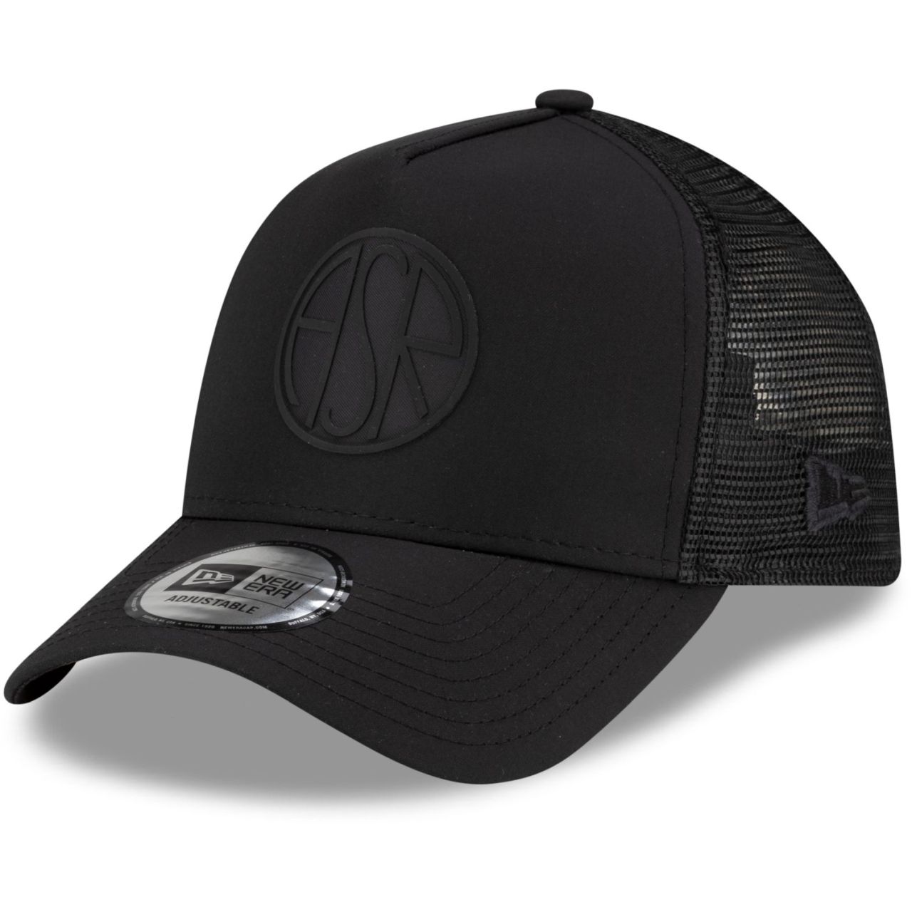 New Era A-Frame Mesh Trucker Cap - AS Roma schwarz