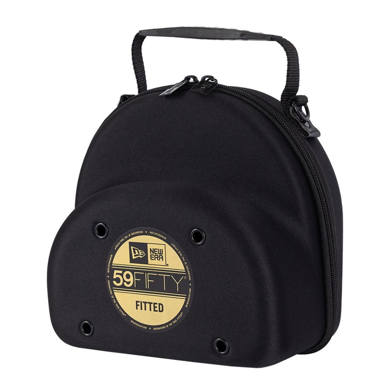 New Era 2 Cap Carrier Tasche Case - STICKER schwarz