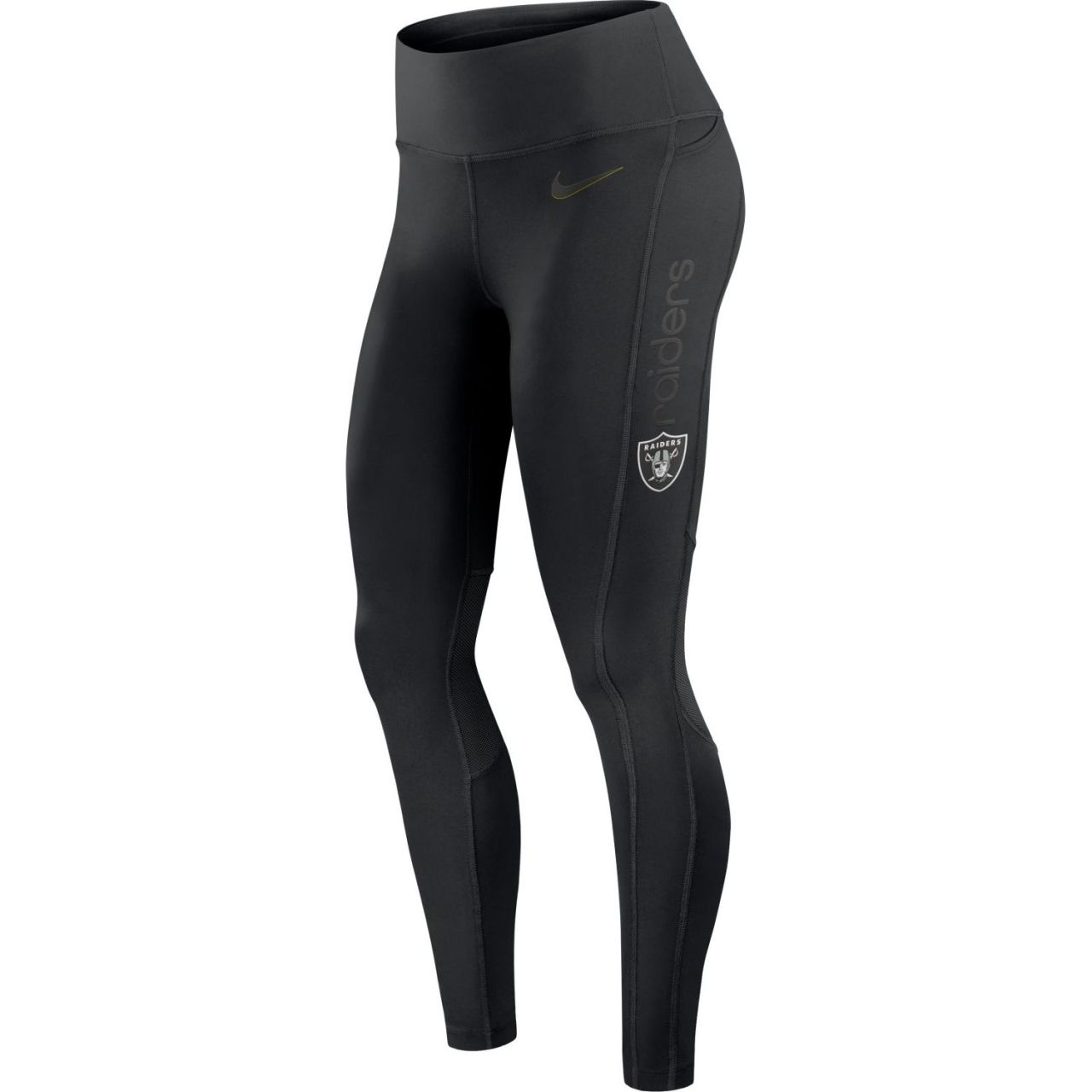Nike Damen NFL Epic Fast Leggings - Las Vegas Raiders