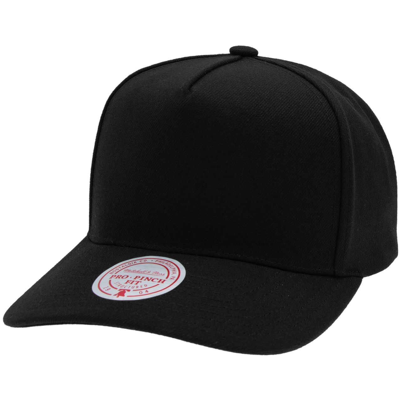 Mitchell & Ness Snapback Stretch Cap CLASSIC BLANK schwarz