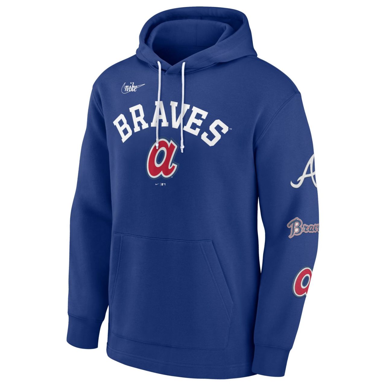 Nike Atlanta Braves REWIND Fleece Hoody