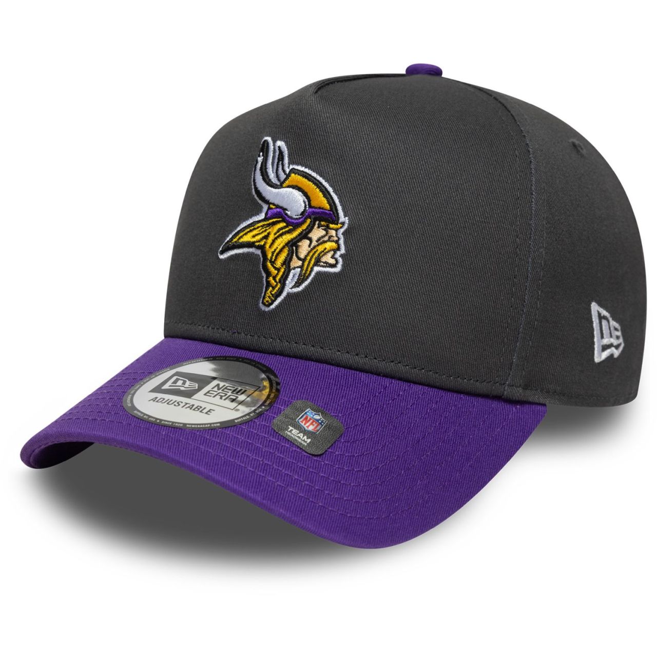 New Era E-Frame Snapback Cap - LABEL Minnesota Vikings