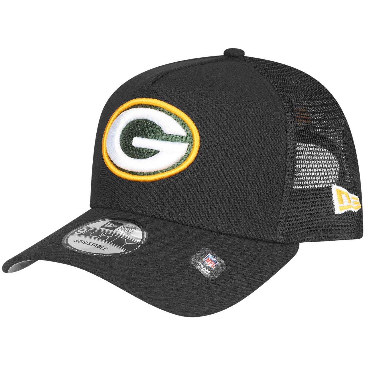New Era A-Frame Snapback Trucker Cap - Green Bay Packers