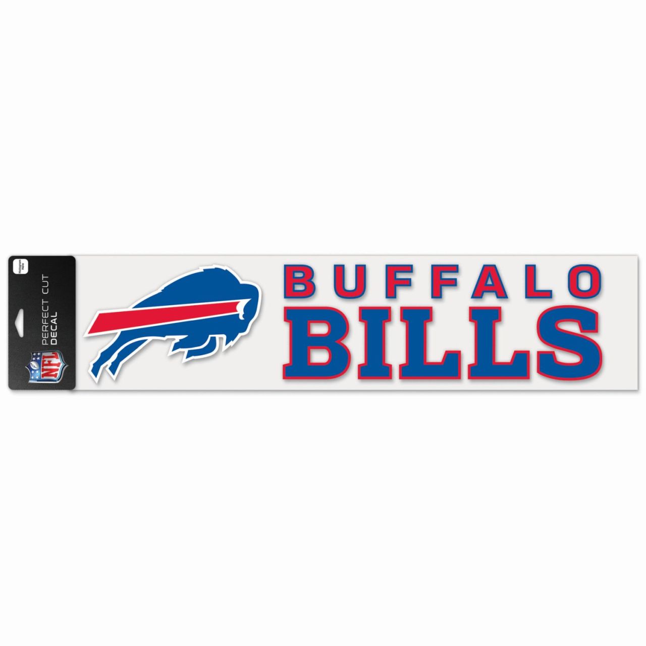 NFL Perfect Cut XXL Aufkleber 10x40cm Buffalo Bills