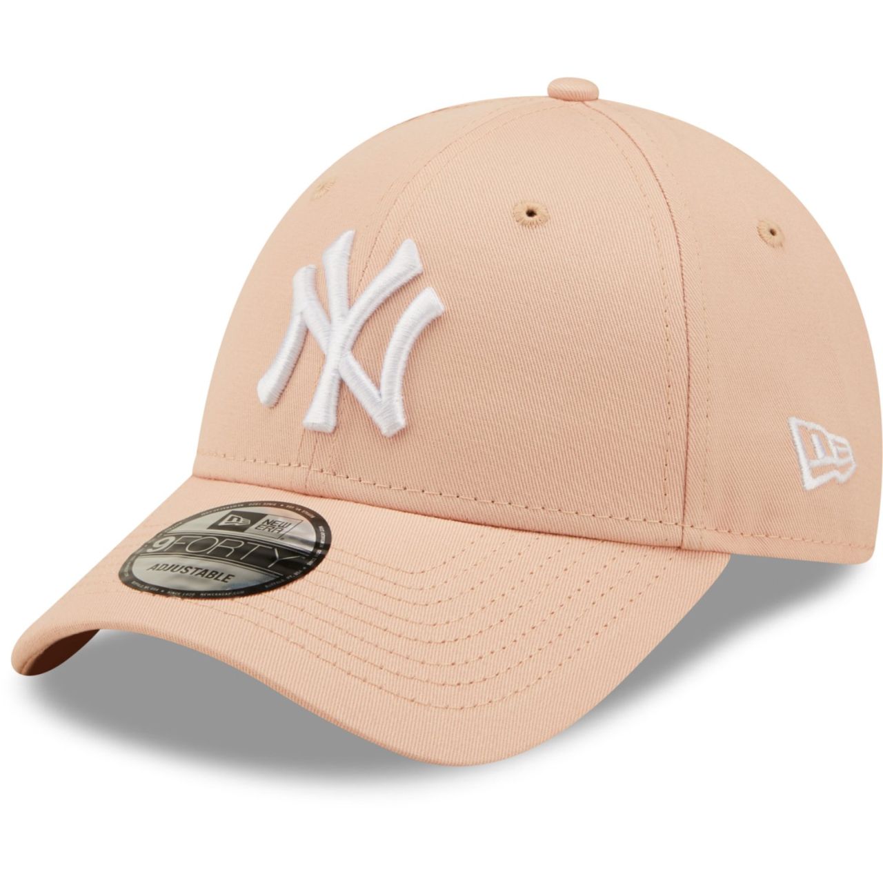 New Era 9Forty Strapback Cap - New York Yankees blush rosa