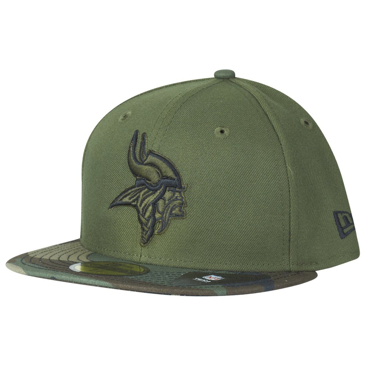 New Era 59Fifty Cap - Minnesota Vikings wood camo