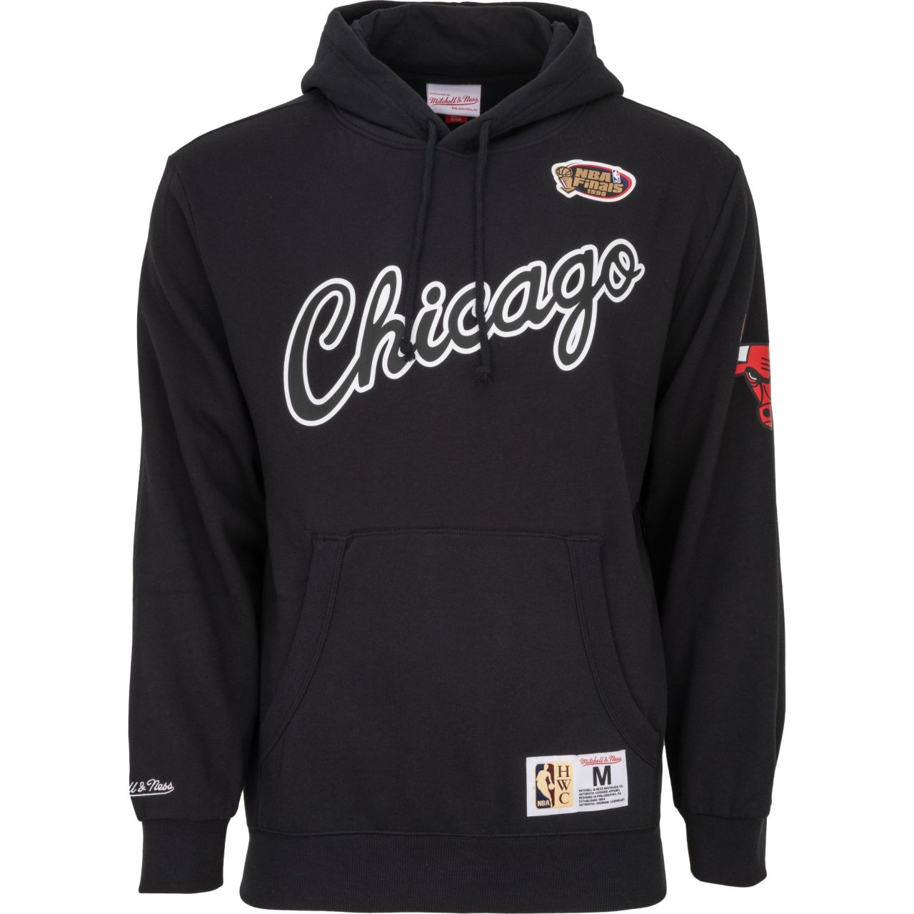 Mitchell & Ness Fleece Hoody - GAME TIME Chicago Bulls