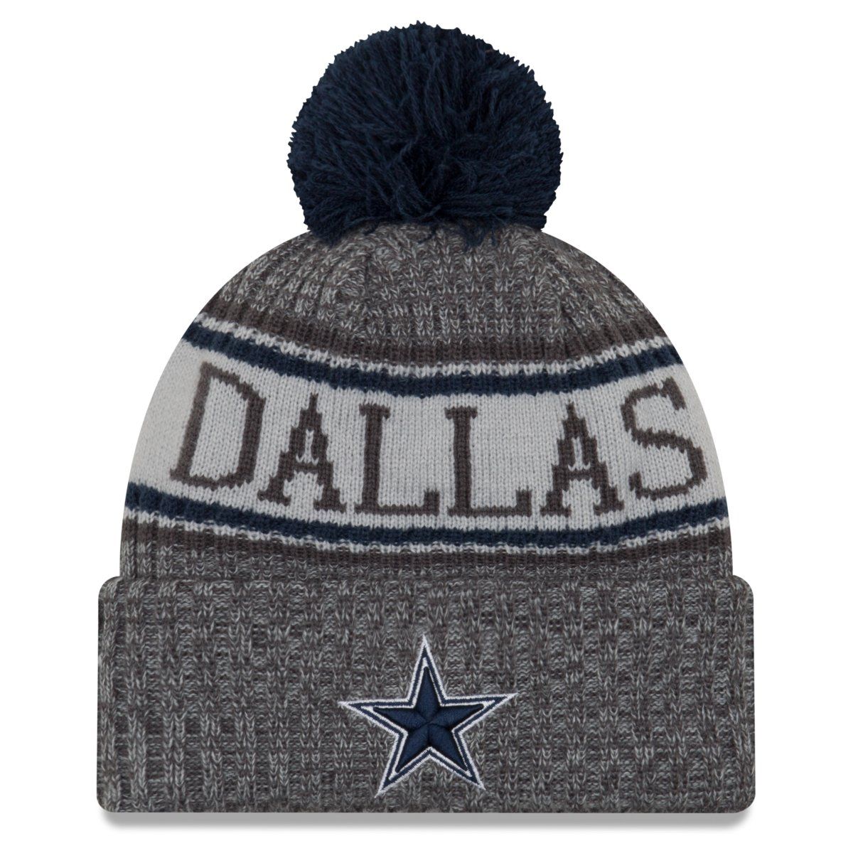 New Era NFL Sideline Graphite Mütze - Dallas Cowboys