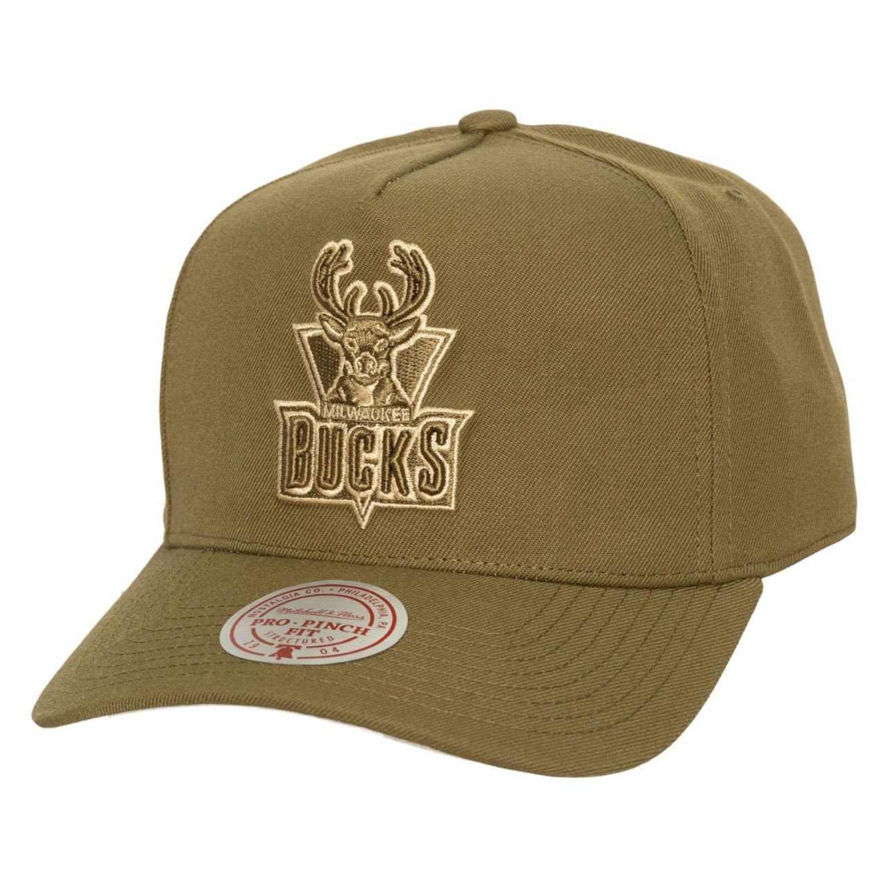 Mitchell & Ness Snapback PRO CROWN Cap - Milwaukee Bucks
