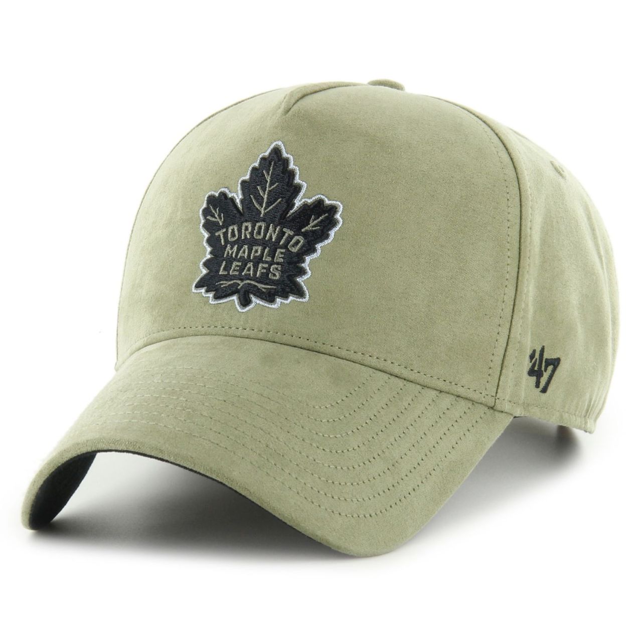 47 Brand Strapback Cap ULTRA SUEDE Toronto Maple Leafs oliv