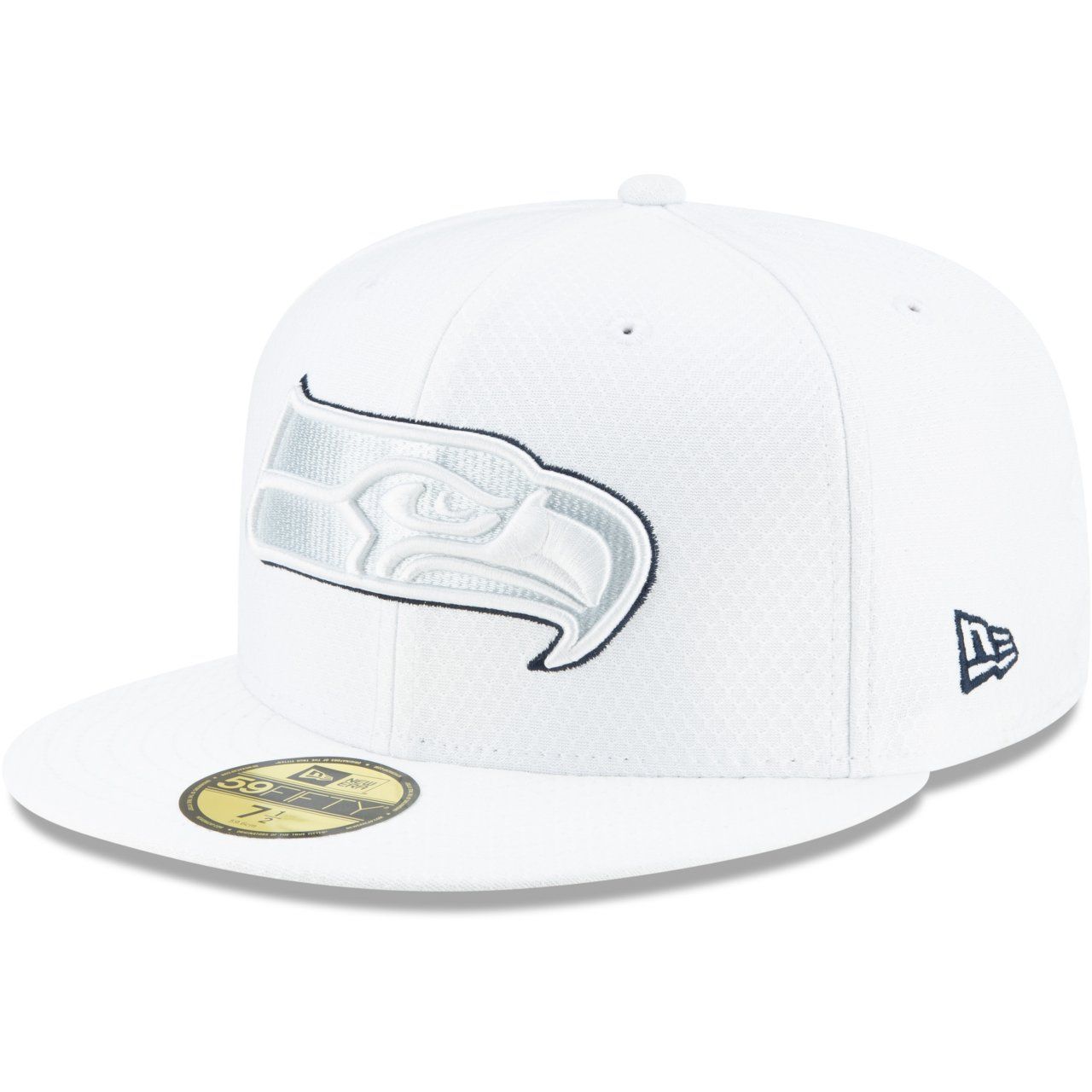 New Era 59Fifty Cap - PLATINUM Sideline NFL Seattle Seahawks