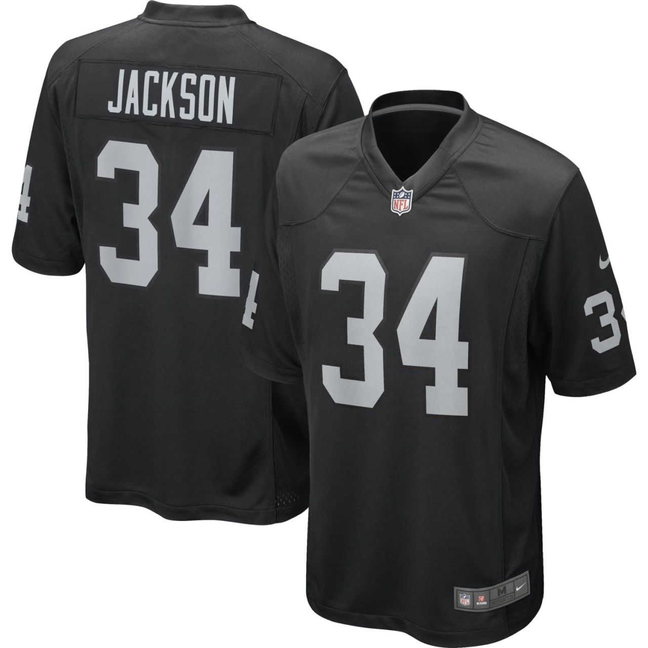 Nike GAME Jersey Oakland Raiders #34 Bo Jackson