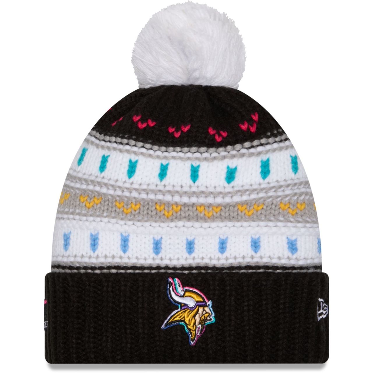 New Era Damen Winter Mütze CRUCIAL CATCH Minnesota Vikings