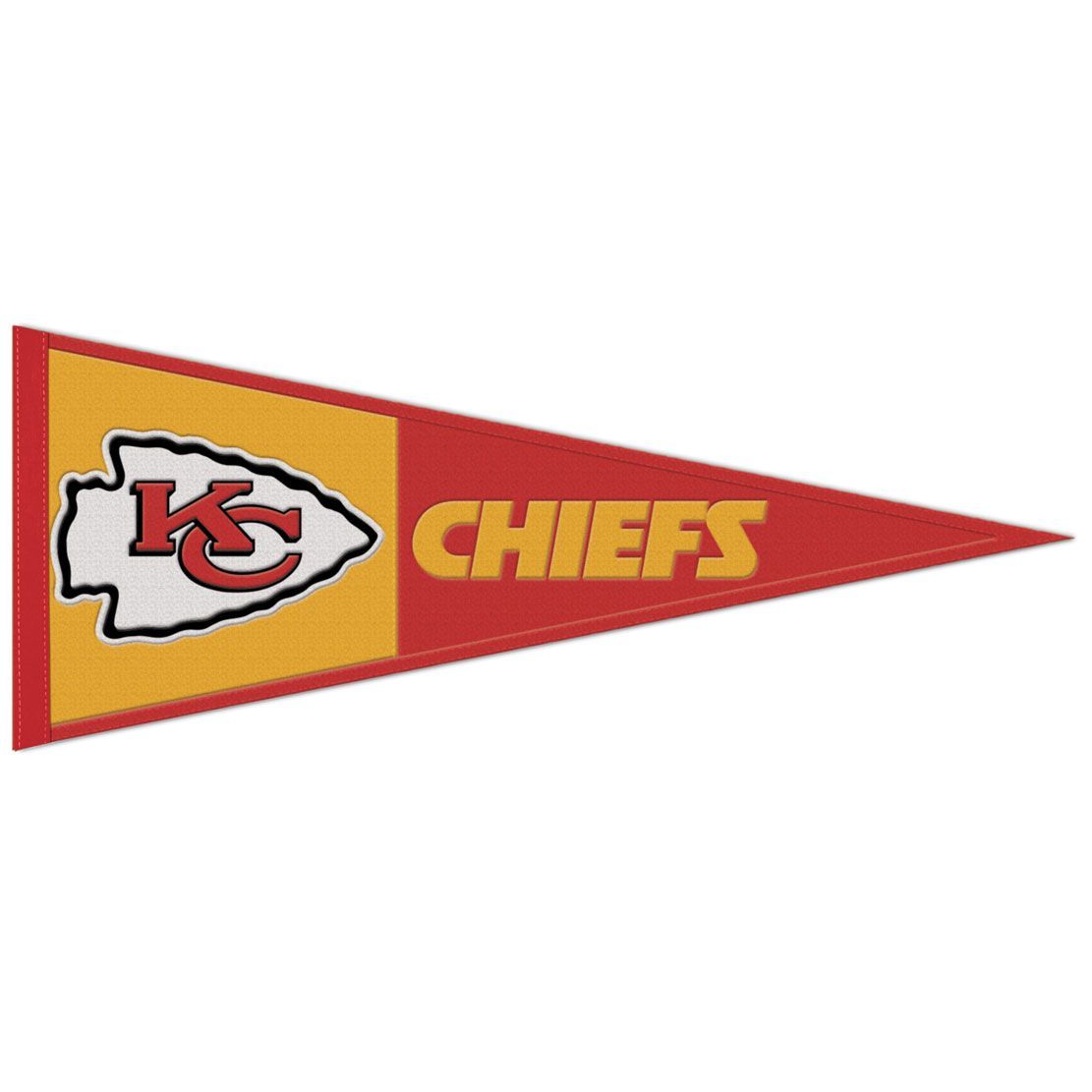 Wincraft NFL Wool Wimpel 80x33cm Kansas City Chiefs