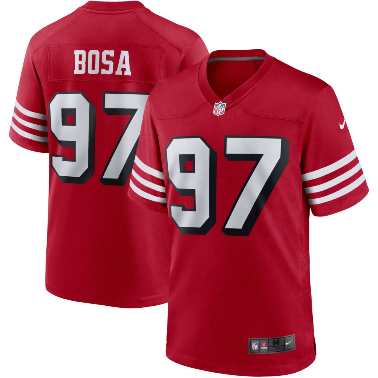 Nike GAME Jersey San Francisco 49ers #97 Nick Bosa