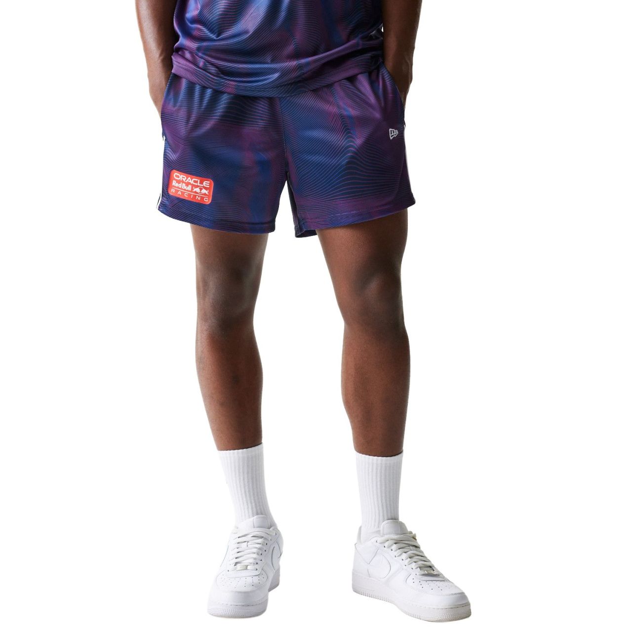 New Era Football Shorts - Red Bull Racing navy