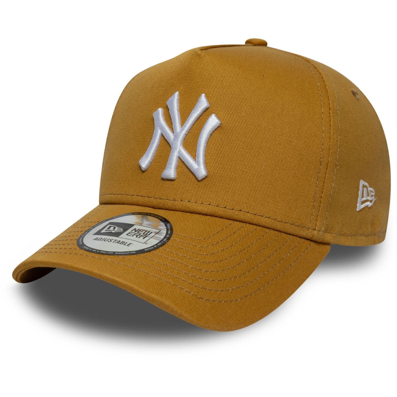 New Era A-Frame Snapback Cap - New York Yankees mustard