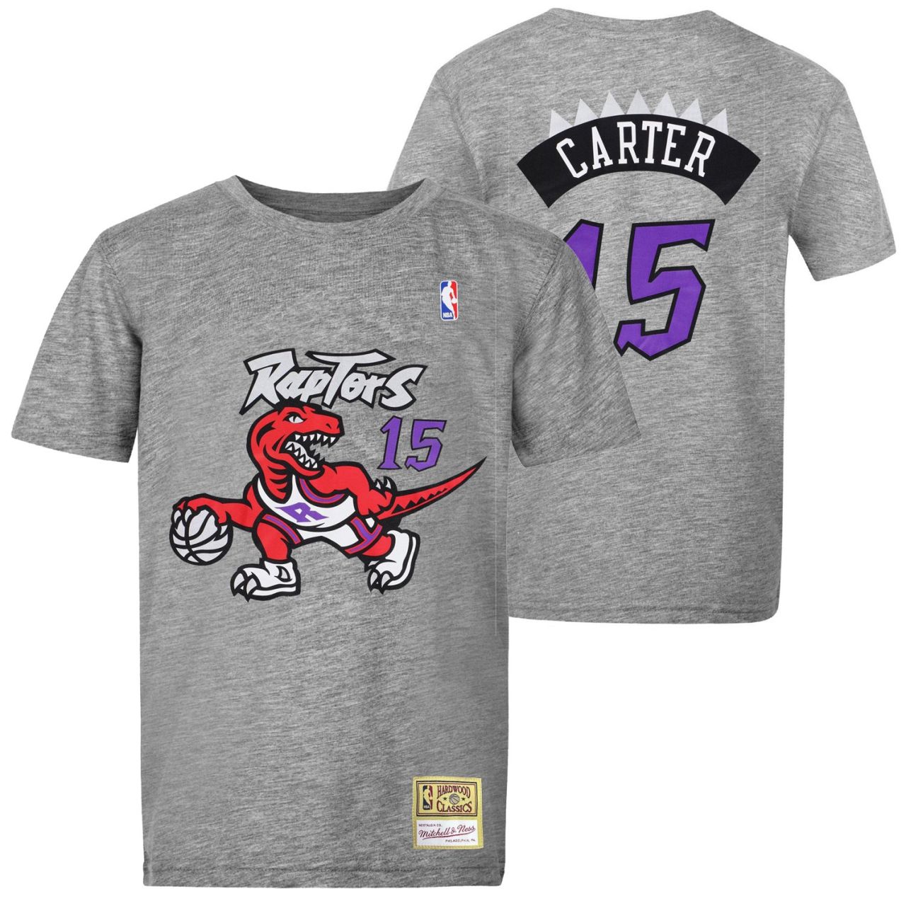 Mitchell & Ness Shirt - Toronto Raptors Vince Carter grau