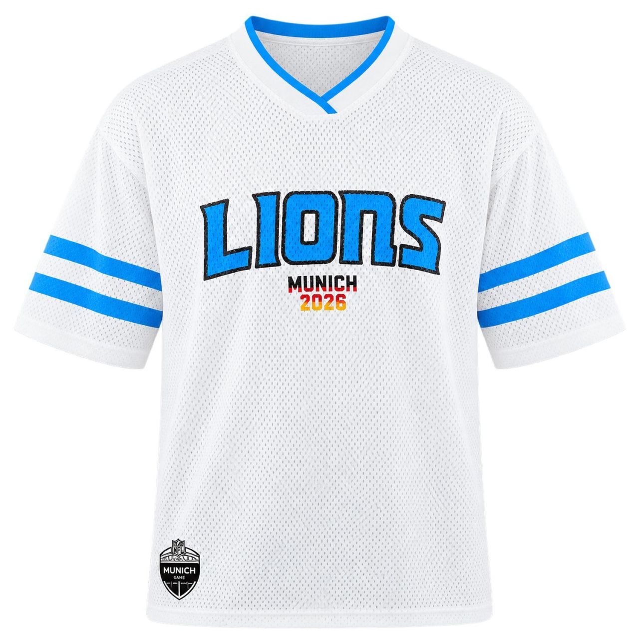 New Era NFL Mesh Jersey Trikot MUNICH Detroit Lions