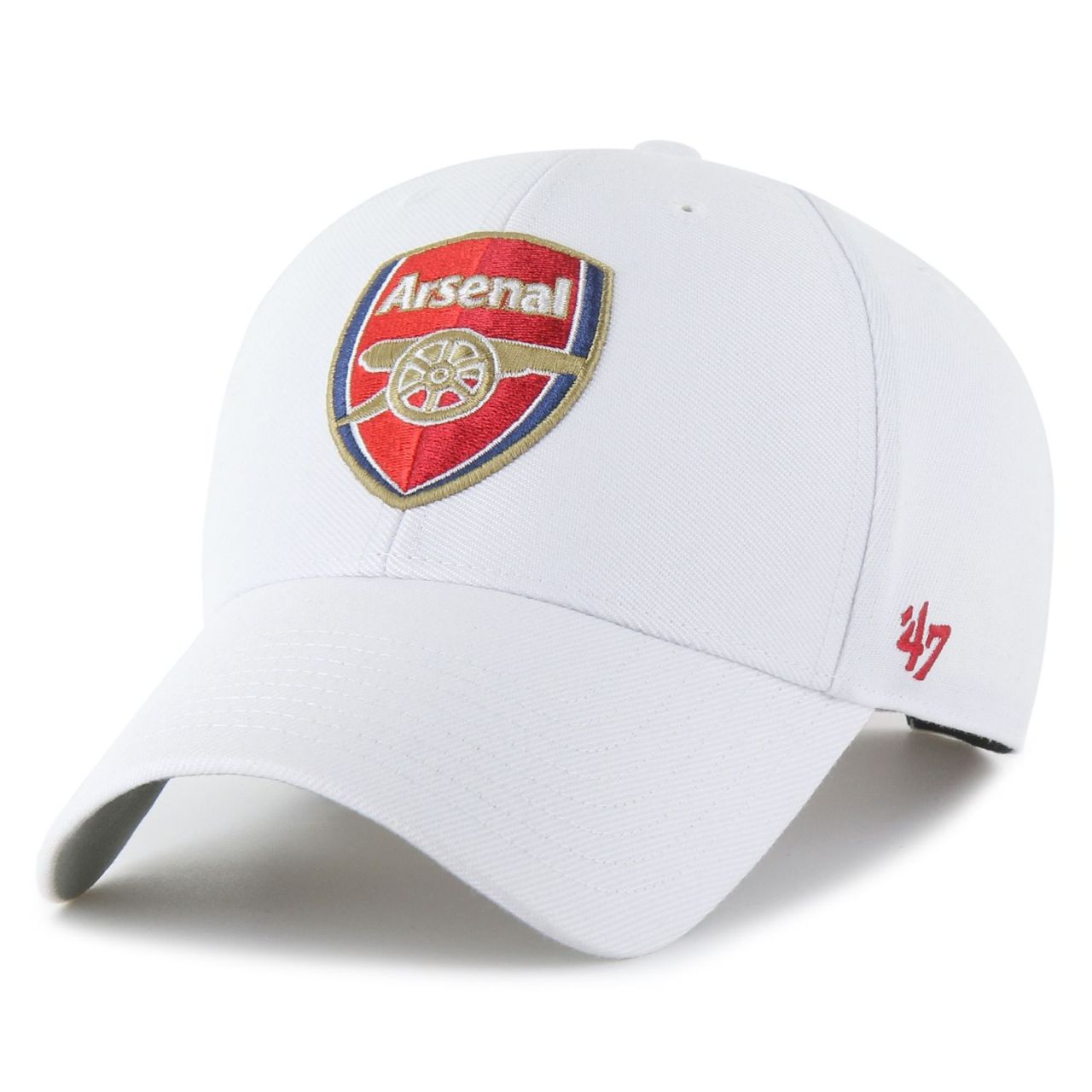 47 Brand Curved Snapback Cap - FC Arsenal London weiß