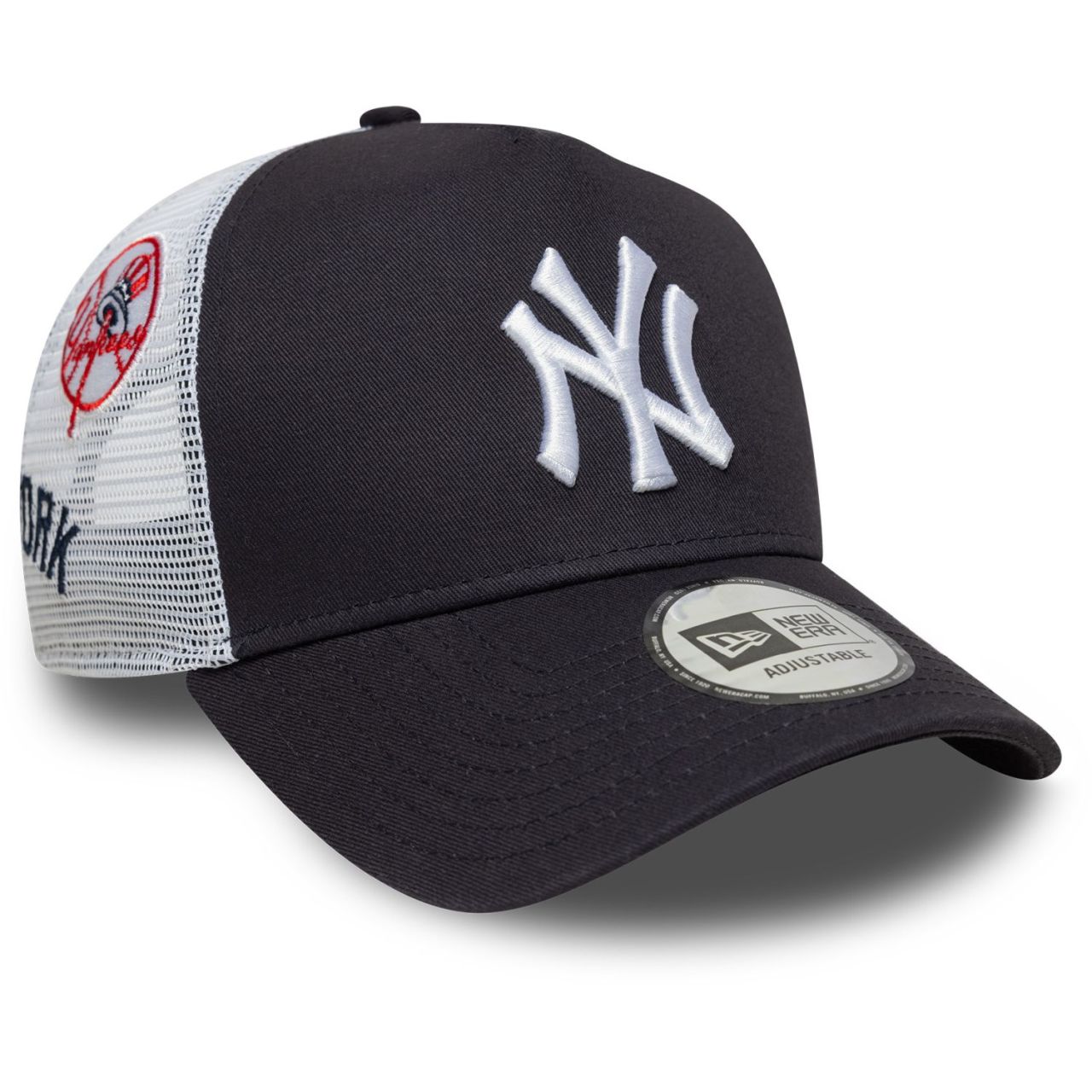 New Era A-Frame Trucker Cap - MULTI PATCH New York Yankees