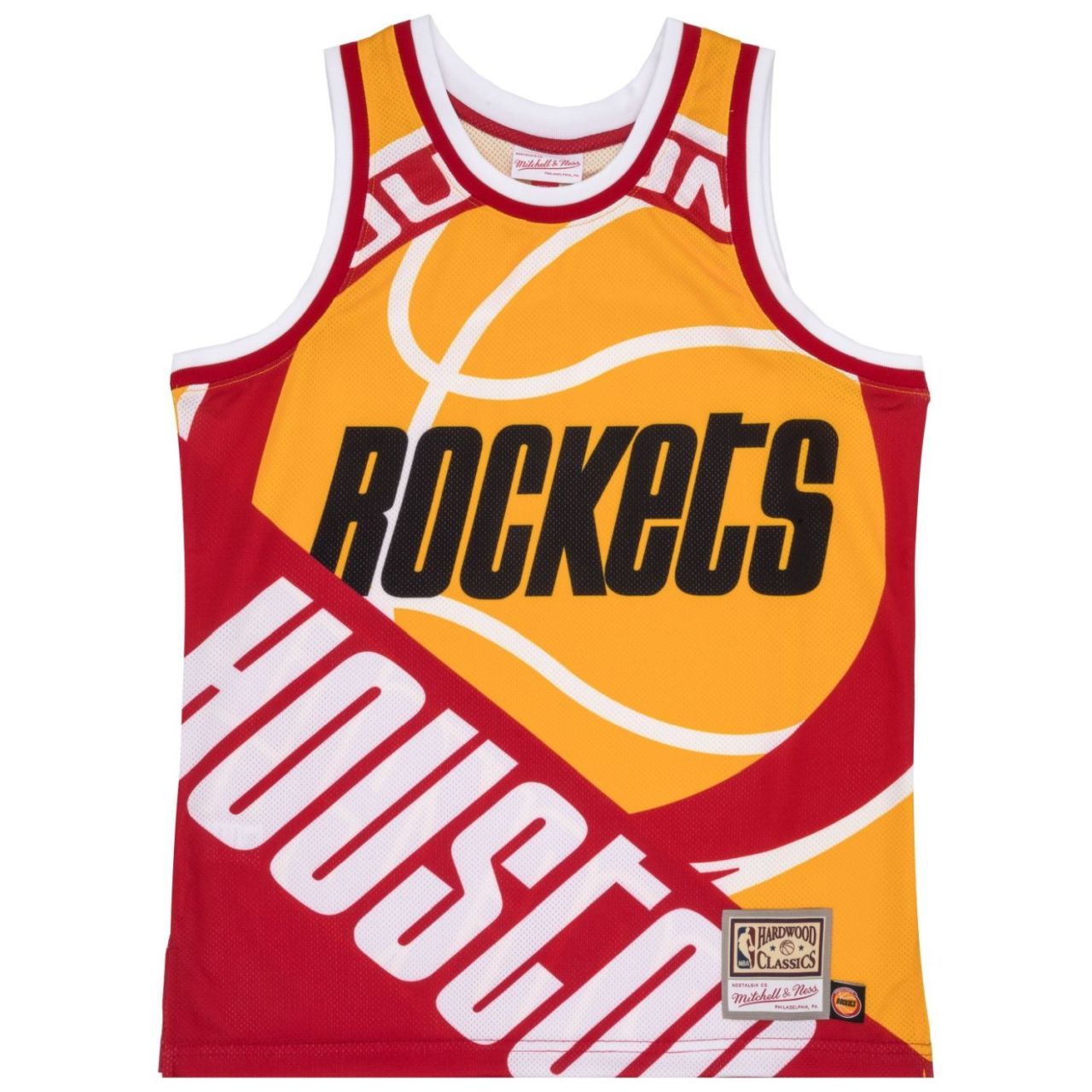 M&N Big Face 5.0 Fashion Tank Top Jersey Houston Rockets