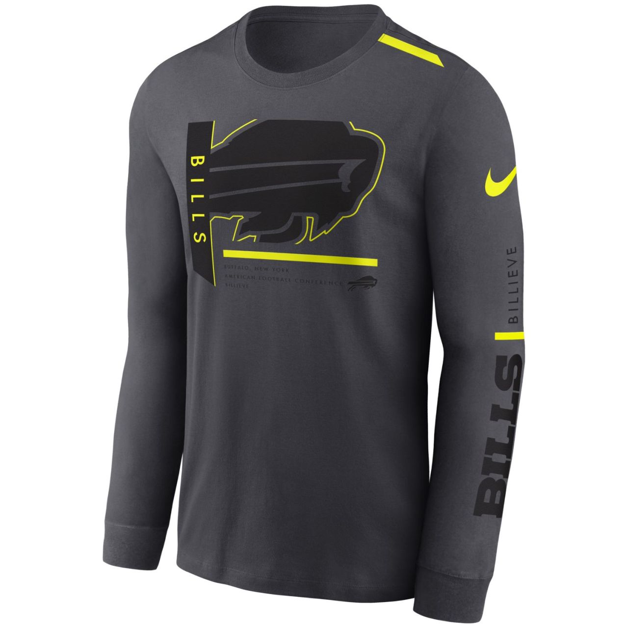 Buffalo Bills Nike Dri-FIT VOLT Longsleeve