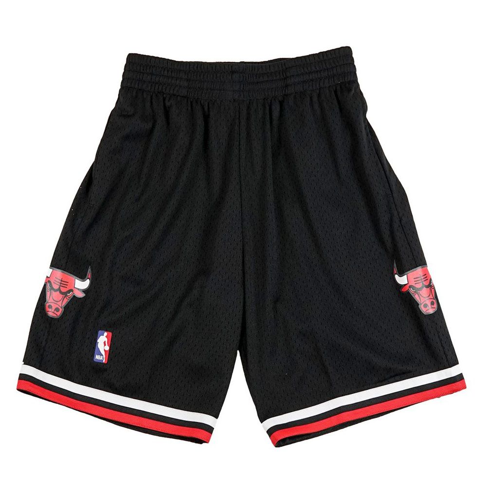 M&N NBA Swingman Shorts Chicago Bulls 1997-98 schwarz