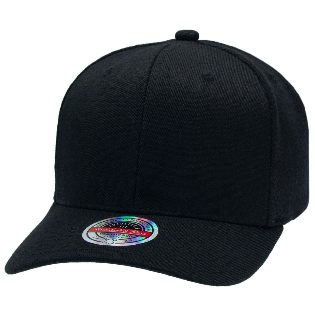 M&N Stretch Snapback Classic Red Stretch-Fit Cap schwarz