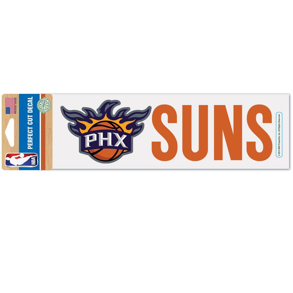 NBA Perfect Cut Aufkleber 8x25cm Phoenix Suns