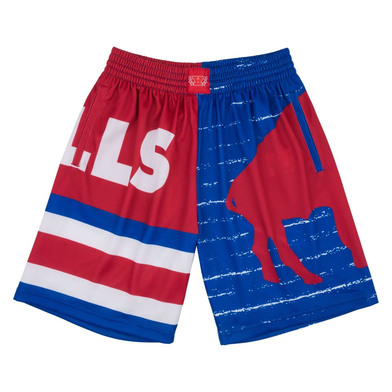 M&N Buffalo Bills JUMBOTRON 3.0 Basketball Shorts