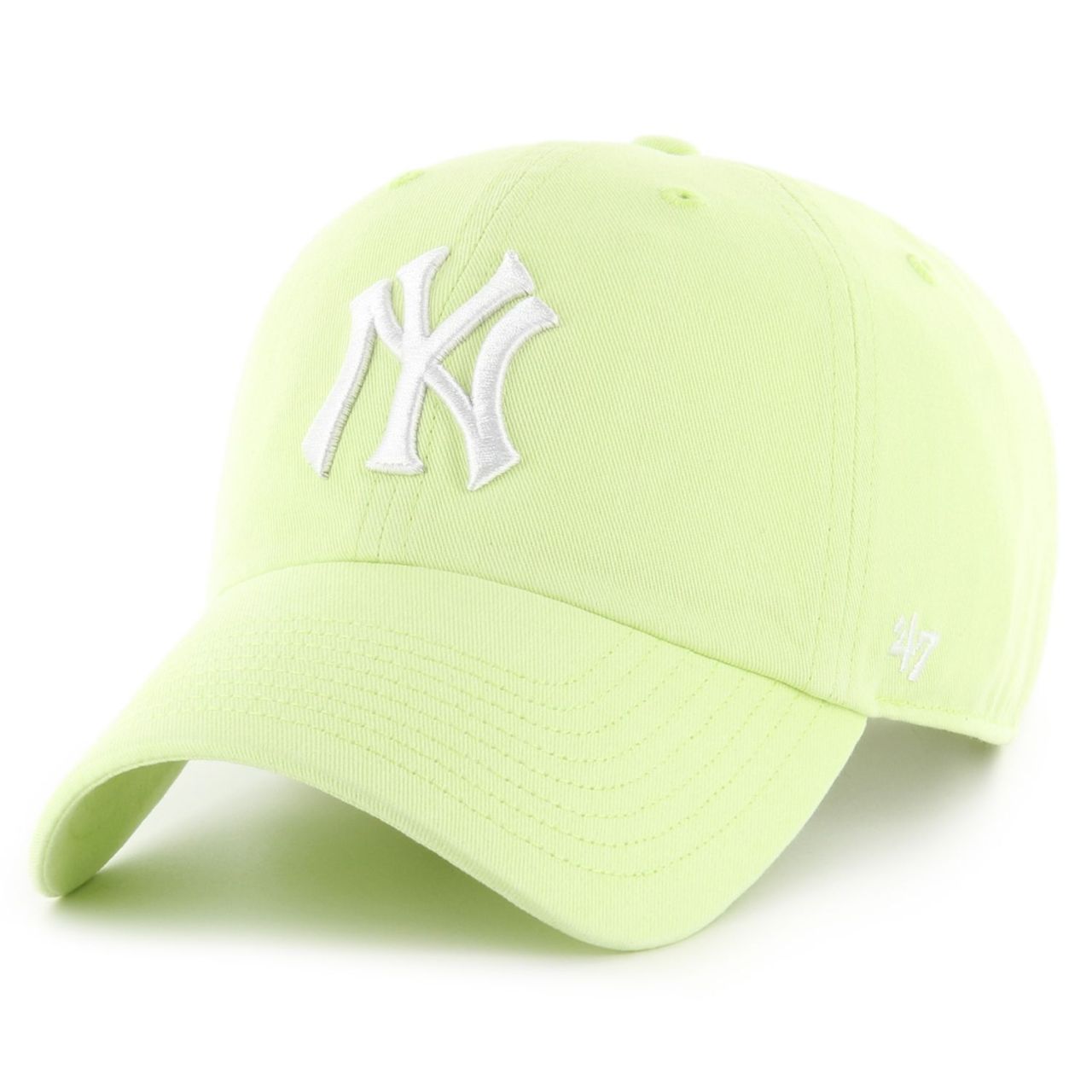47 Brand Strapback Cap - CLEAN UP New York Yankees matcha