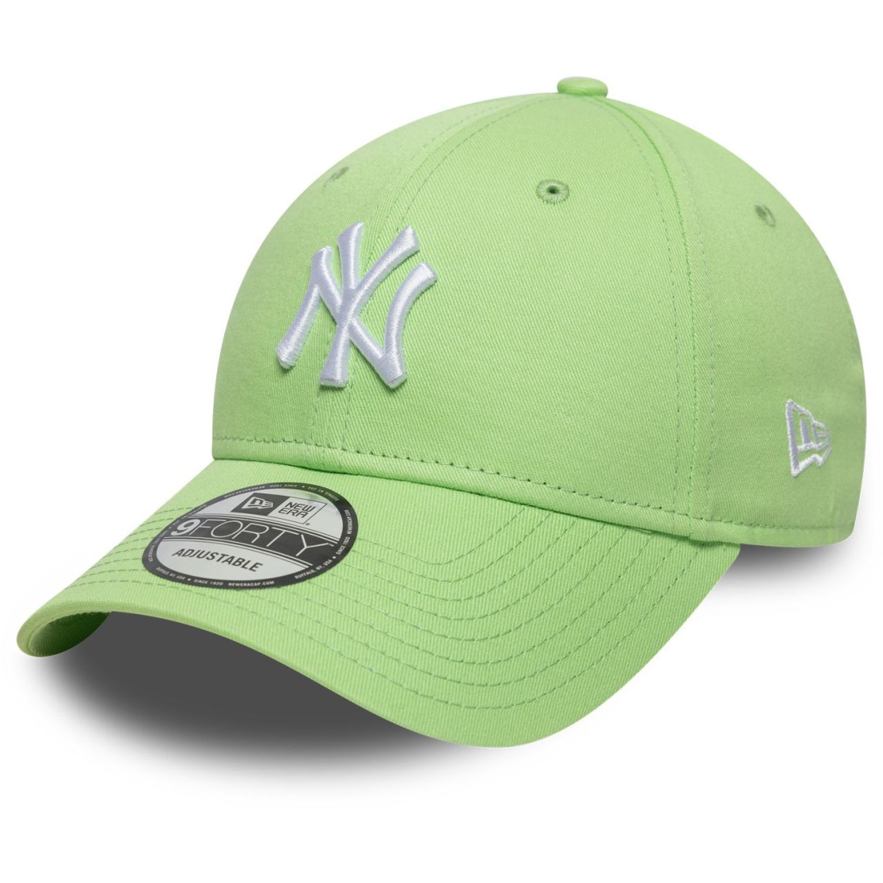 New Era 9Forty Strapback Cap - MIDI New York Yankees lime