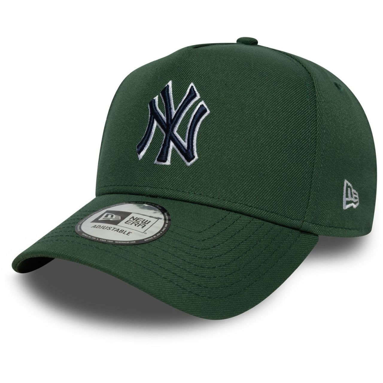 New Era A-Frame Snapback Cap - New York Yankees kelly green