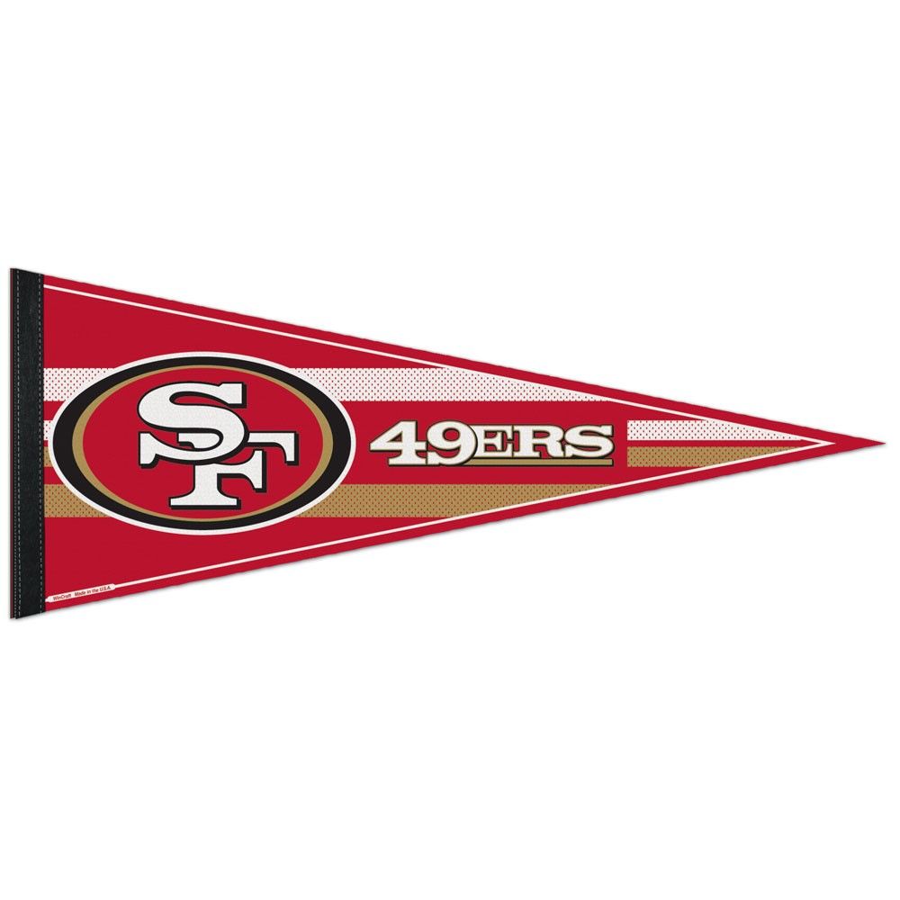 Wincraft NFL Filz Wimpel 75x30cm - San Francisco 49ers