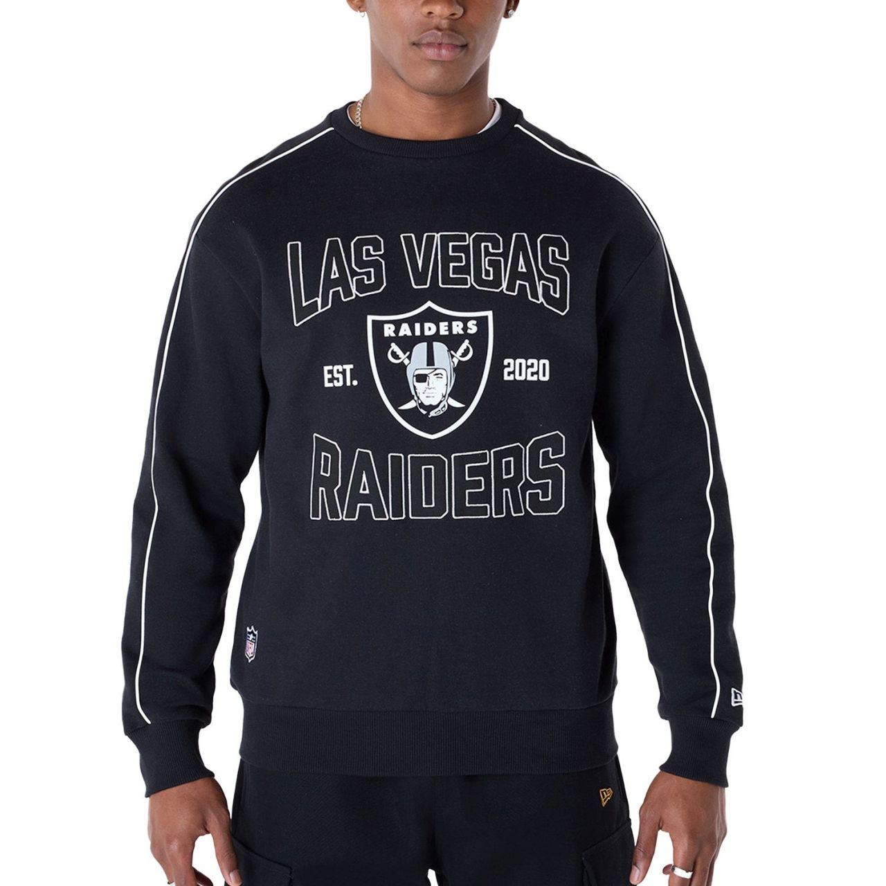 New Era NFL Pullover - Las Vegas Raiders schwarz
