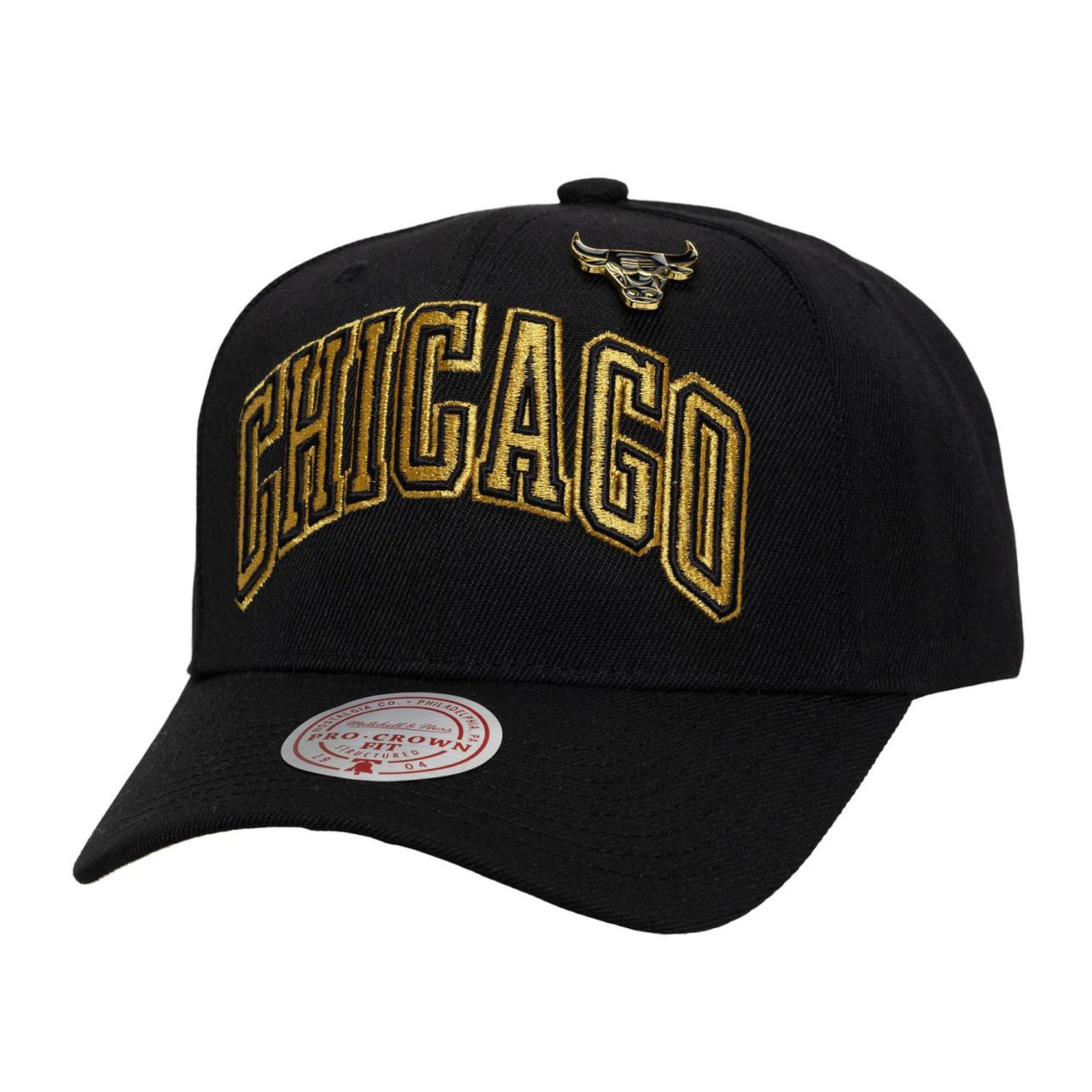 Mitchell & Ness Snapback PRO Cap - PINNED Chicago Bulls