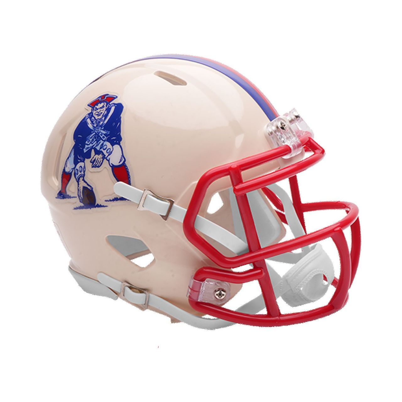 Riddell Speed Mini Football Helm RETRO New England Patriots