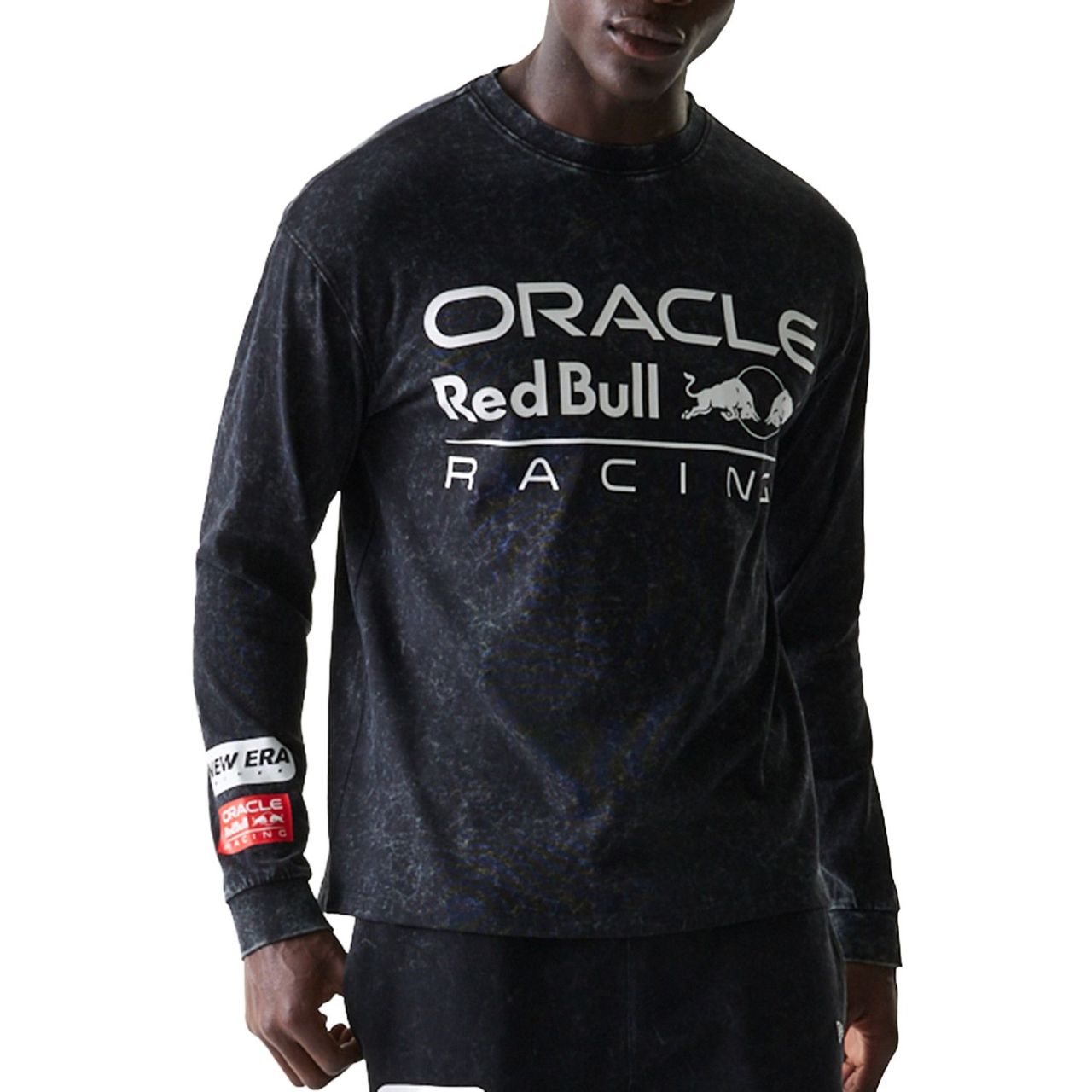 New Era Motorsport Longsleeve - Red Bull Racing schwarz