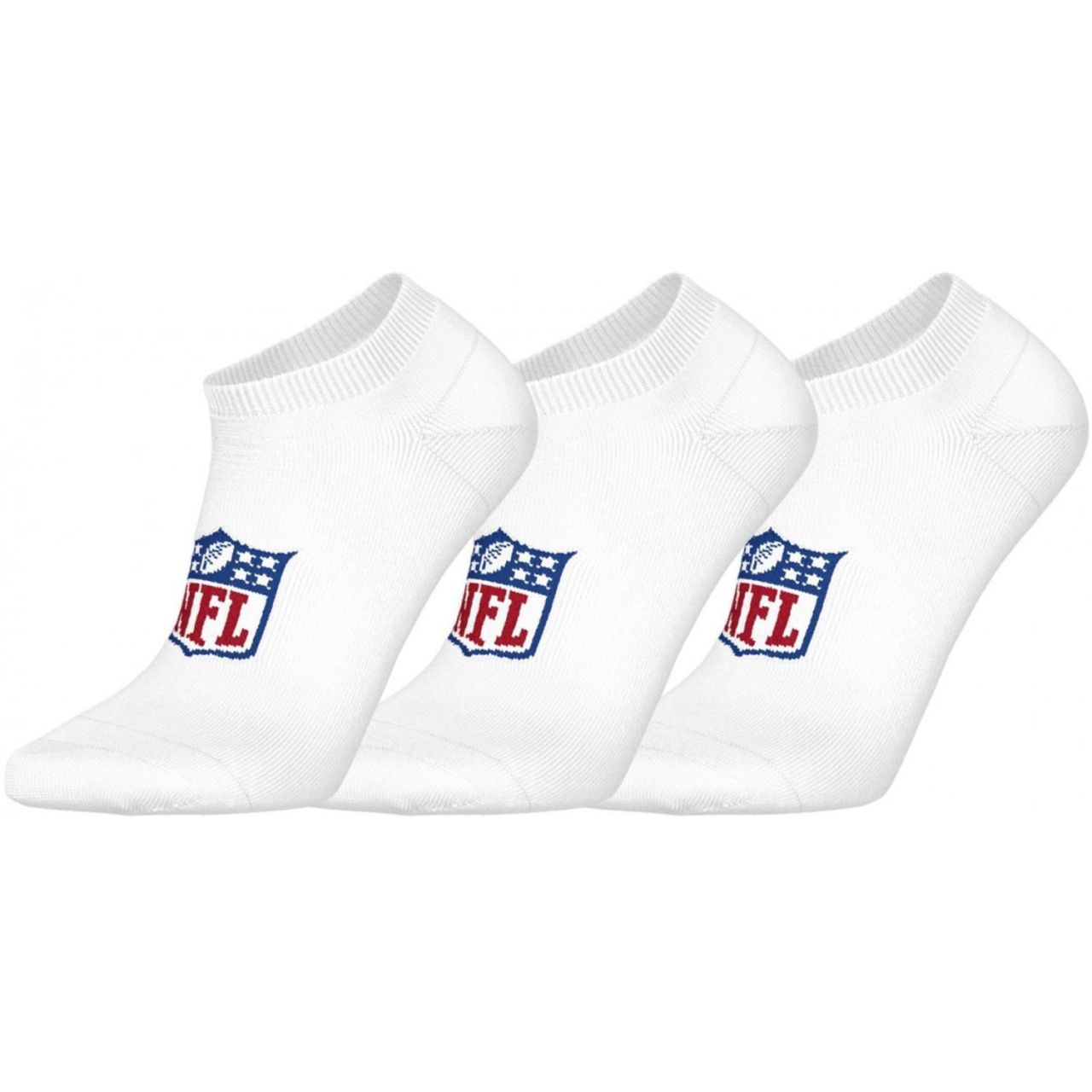 NFL Unisex Sneaker Socken - SHIELD LOGO 3er Pack
