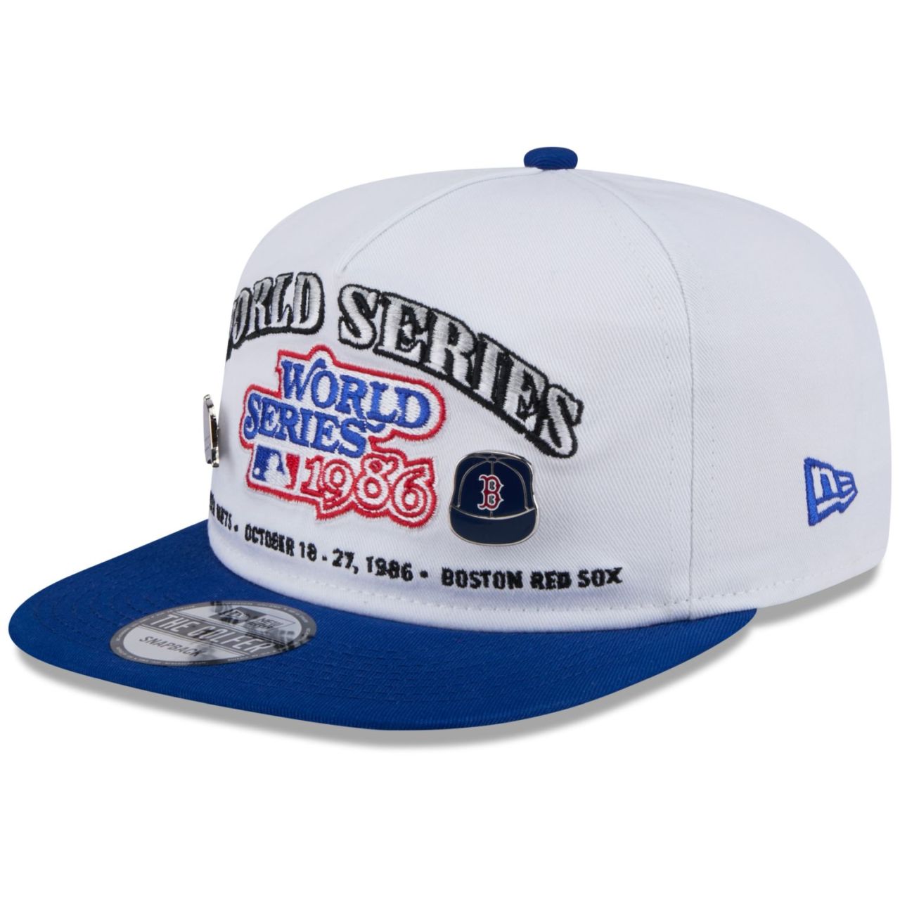 New Era Golfer Cap - WORLD SERIES 1986 PIN Mets Red Sox