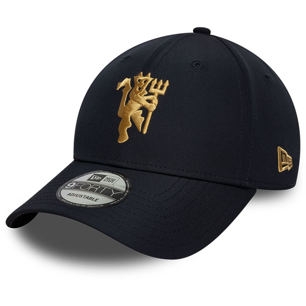 New Era 9Forty Strapback Cap - GOLD LOGO Manchester United
