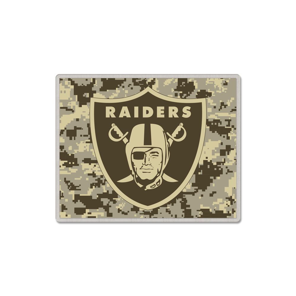 NFL Universal Schmuck Caps PIN Las Vegas Raiders DIGI CAMO
