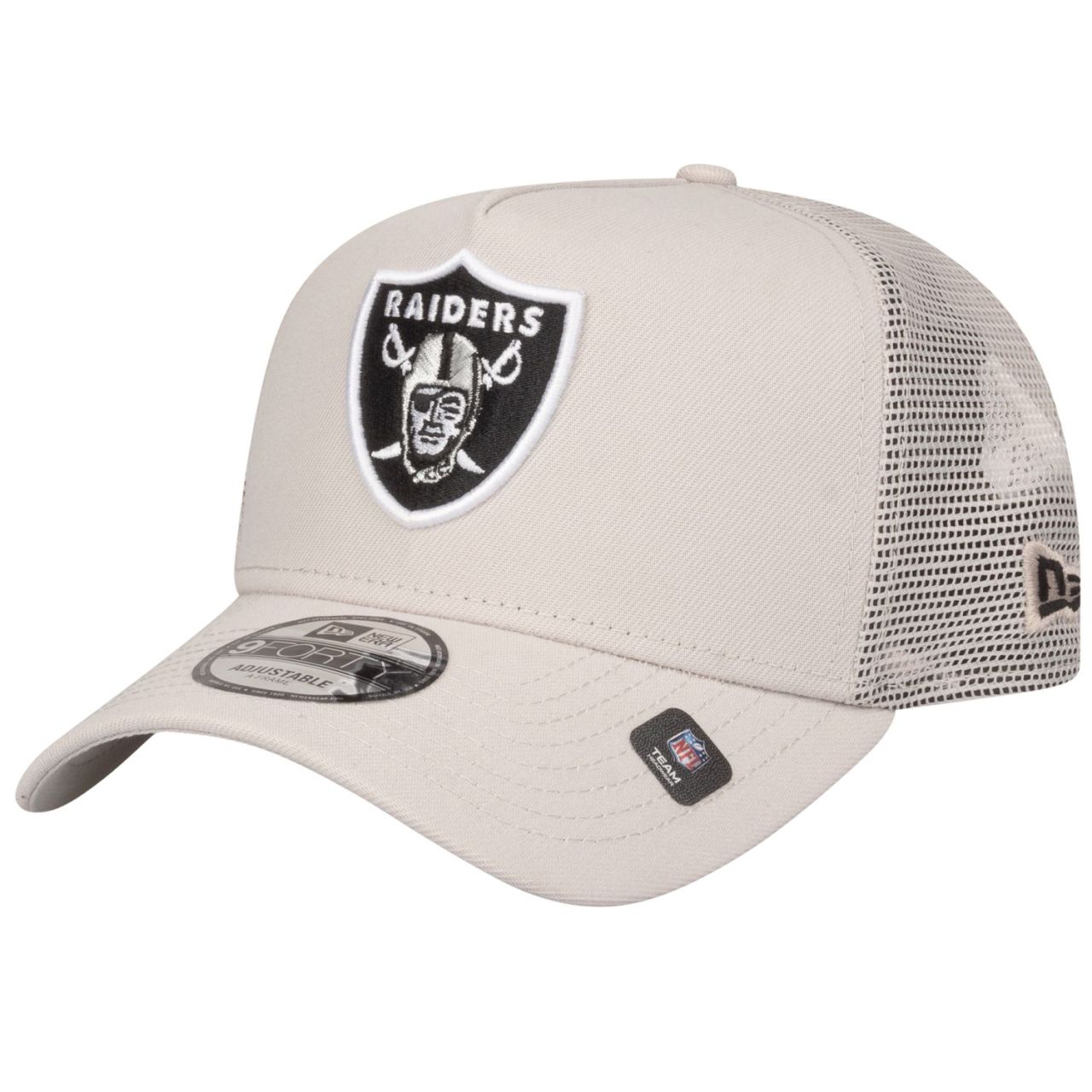 New Era A-Frame Mesh Trucker Cap - Las Vegas Raiders stone