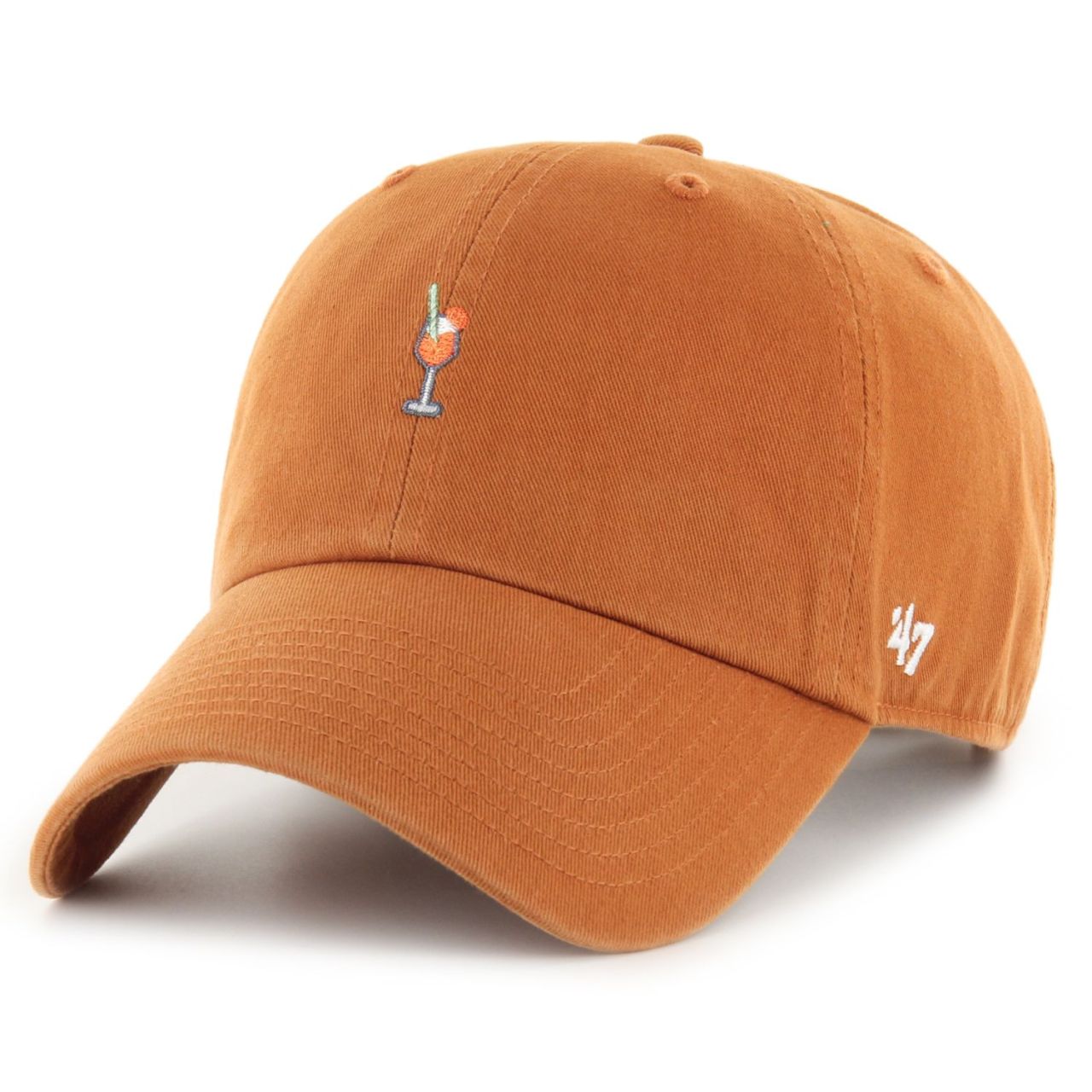 47 Brand Adjustable CLEAN UP Cap - DRINK ICON Spritz orange