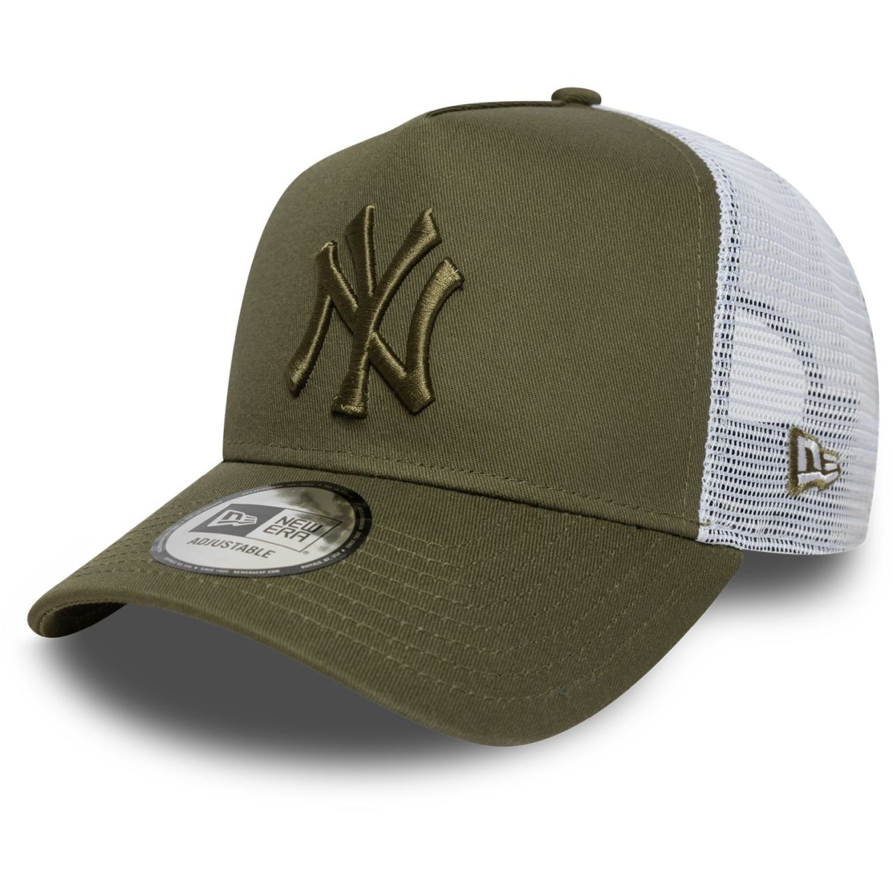 New Era A-Frame Trucker Cap - New York Yankees oliv