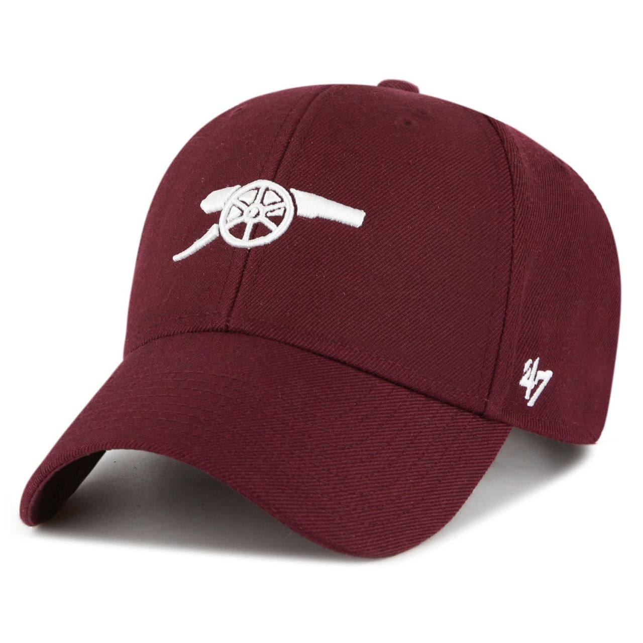 47 Brand Curved Snapback Cap - FC Arsenal London maroon